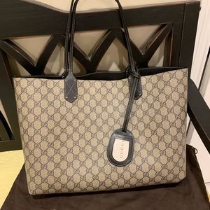 Gucci reversible tote - black
